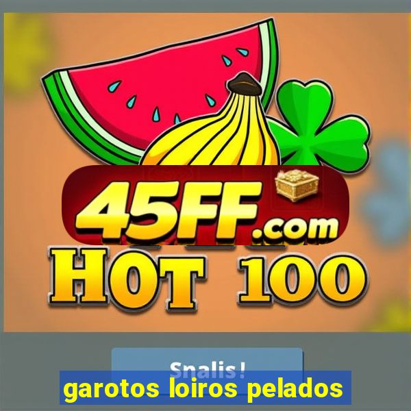 garotos loiros pelados